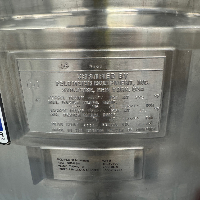 Feldmeier 250L Stainless Steel WFI Tank image 1